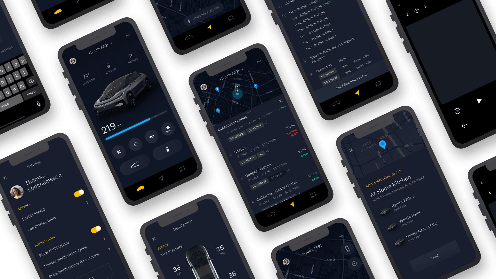 ffctrl interface screens