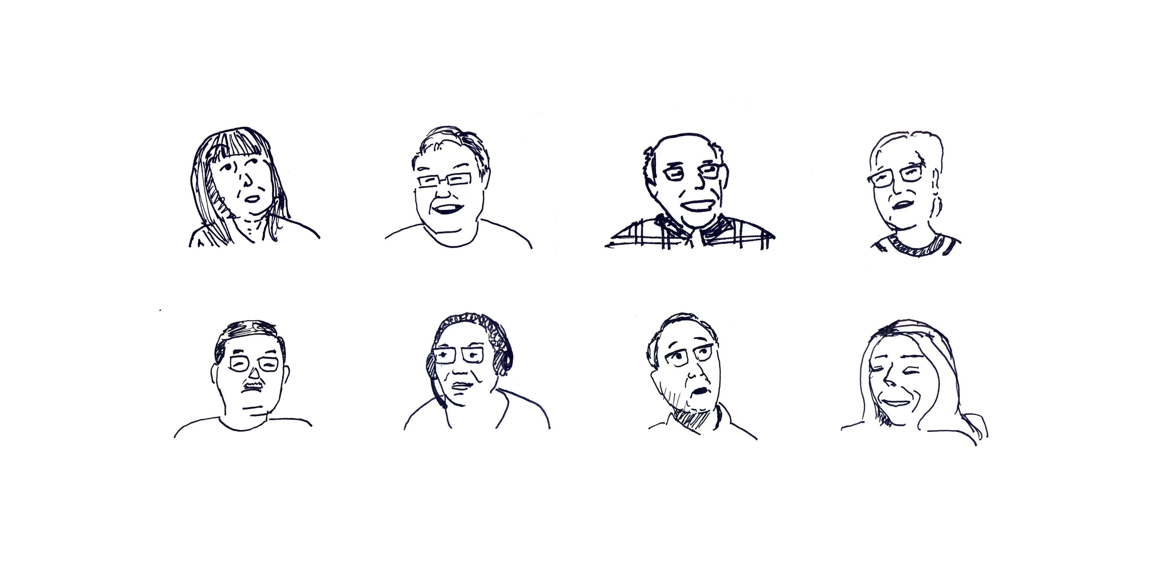 Medicare reserach participants illustration